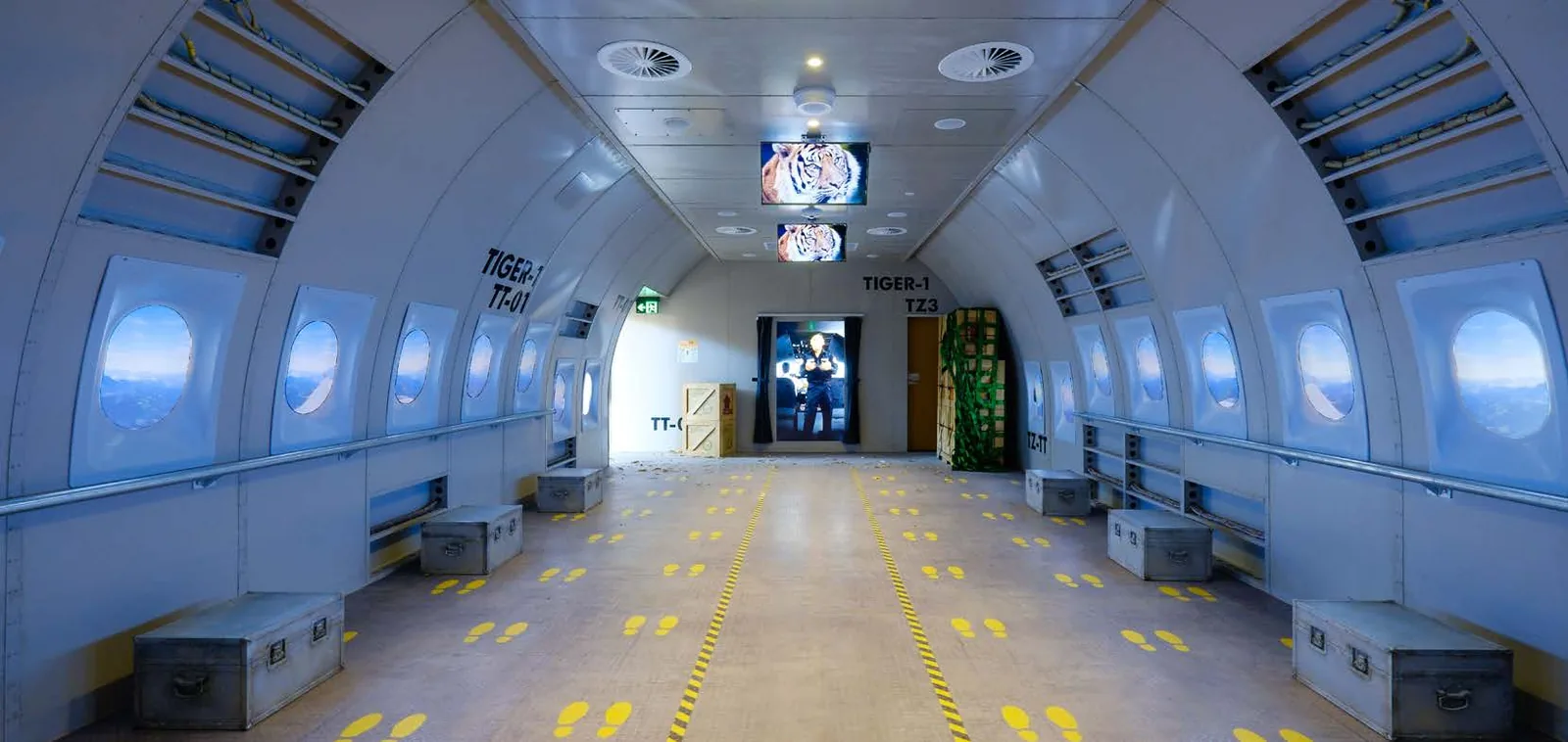 Museum corridor