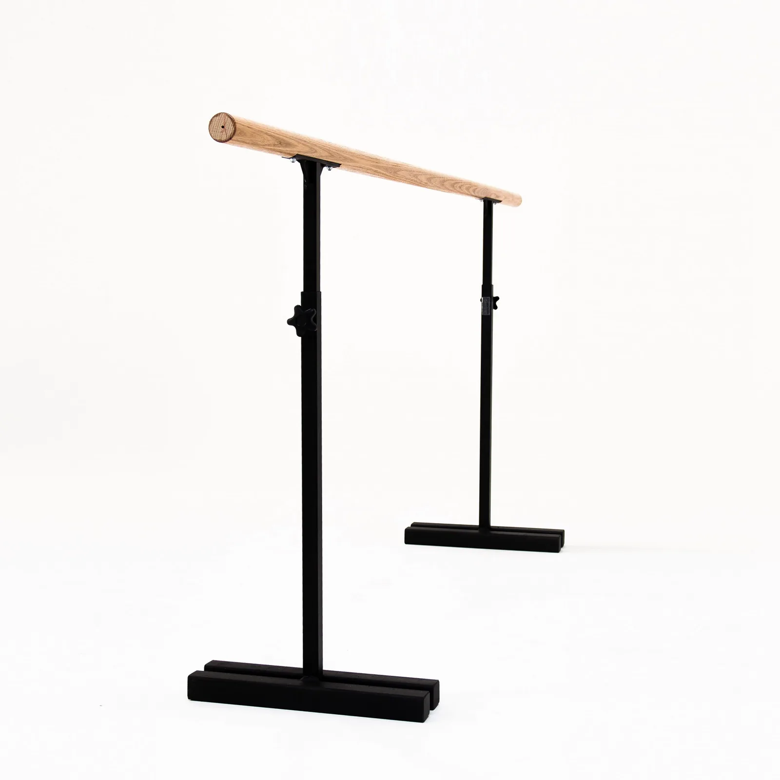 A portable freestanding ballet barre