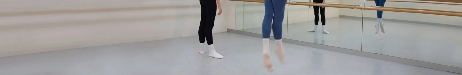 A studio mirror wall
