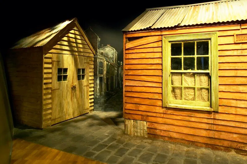 The Little Lon museum exhibit