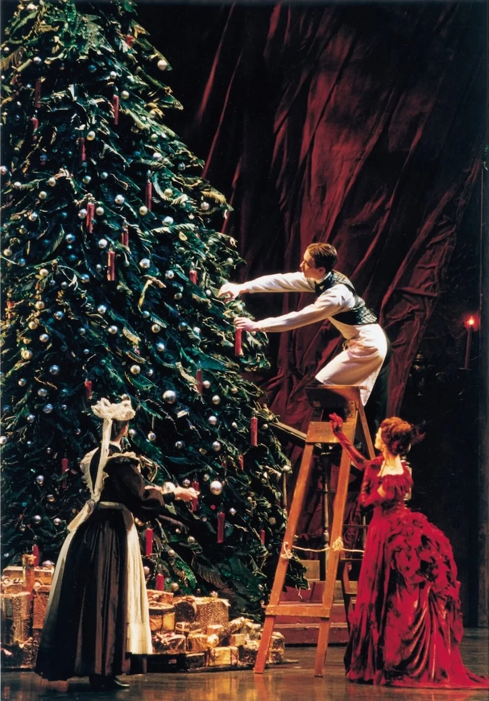 Set built for The Nutcracker